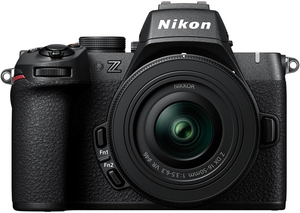 Nikon Z50II Mirrorless Camera 4K DX Body with 2 Lens Kit 16-50mm + 50-250mm VR 1788 | Official Nikon USA Partner Model | Bundle with Deco Gear Backpack +LED + 2 Pack 64GB Memory Cards & Accessories