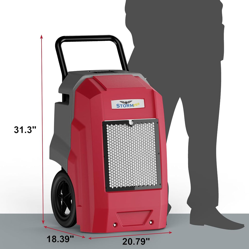 ALORAIR 180 Pints Commercial Dehumidifier with Pump Drain Hose, Smart Wi-Fi Dehumidifier for Large Basement, Industrial or Commercial Space, Smart Wi-Fi, 5 Years Limited Warranty