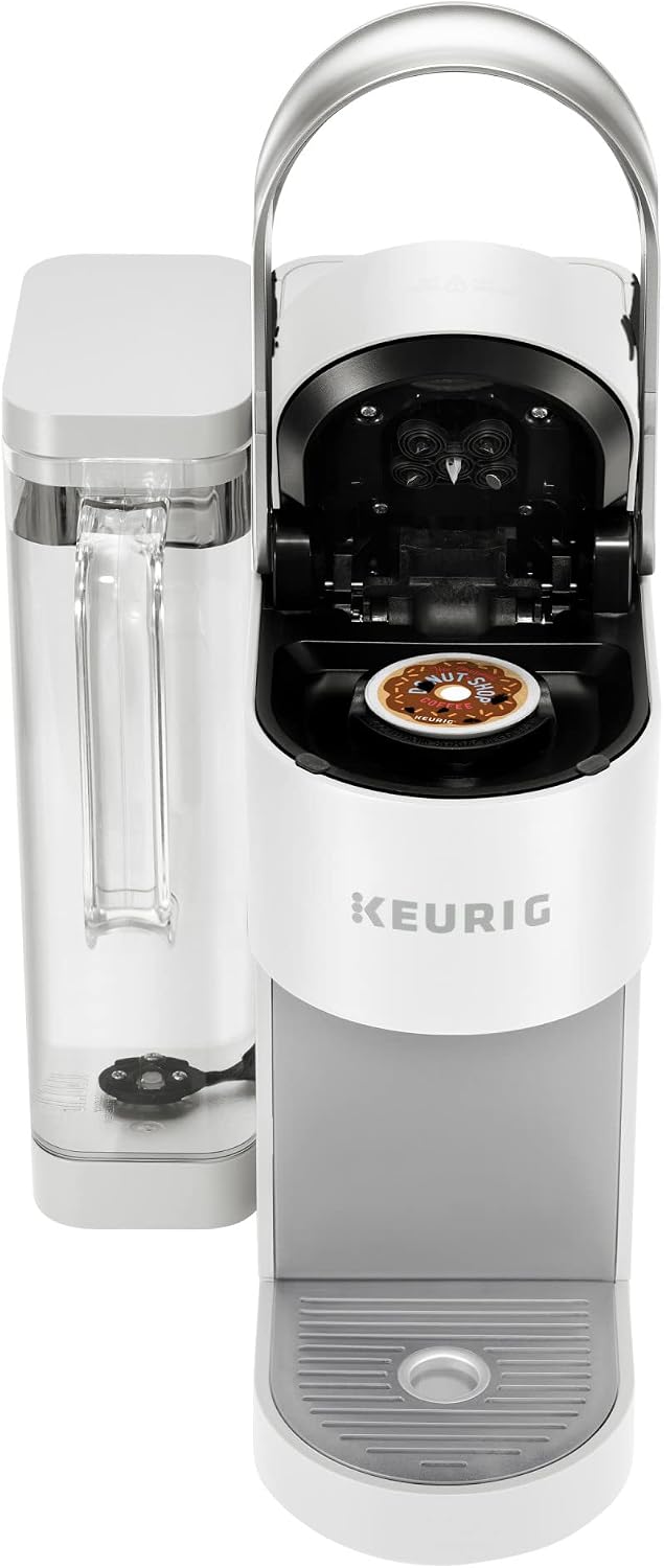 Keurig K-Supreme SMART Single Serve Coffee Maker With WiFi Compatibility, 4 Brew Sizes, And 66oz Removable Reservoir, Compatible with Alexa, White
