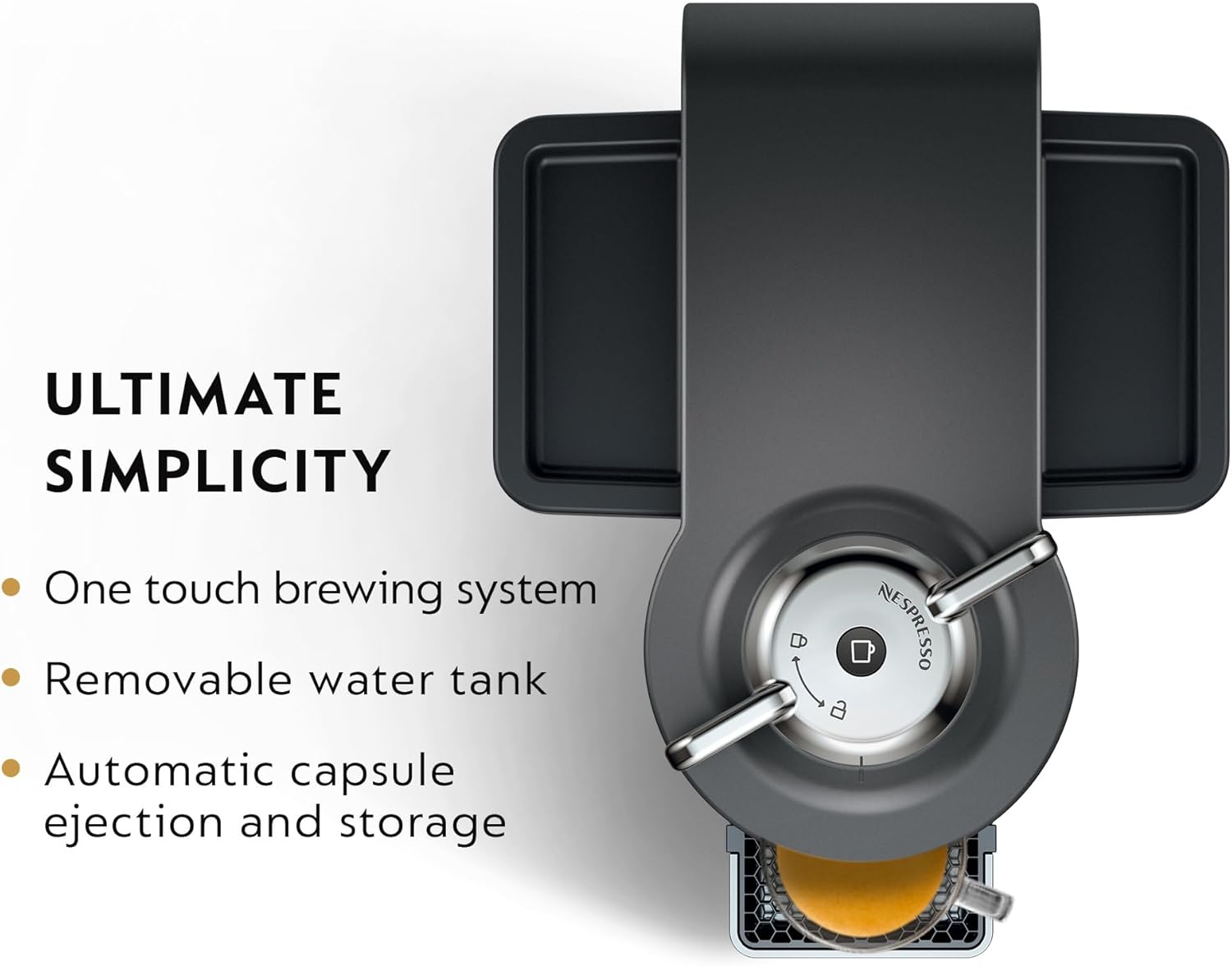 Nespresso Vertuo Coffee and Espresso Maker by De'Longhi, Titan