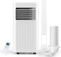 Antarctic Star Portable Air Conditioners 8,000 BTU, Small Portable AC with Cooling, Fan, Dehumidifier Function, 24H Timer, Cooling up to 350 Sq.Ft. Window Kit Panel, 62ºF and 86ºF Temperature Range