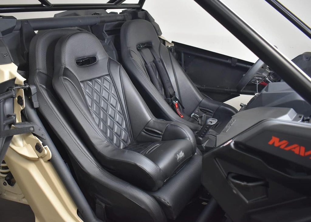 UTV Junior Seat (Fits Stock and Aftermarket Seats) (Black - 5 Point Harness)