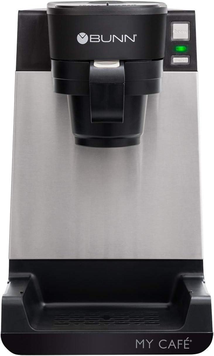 BUNN MCU My Cafe Single Cup Multi Use Coffee Brewer (Black/SST)