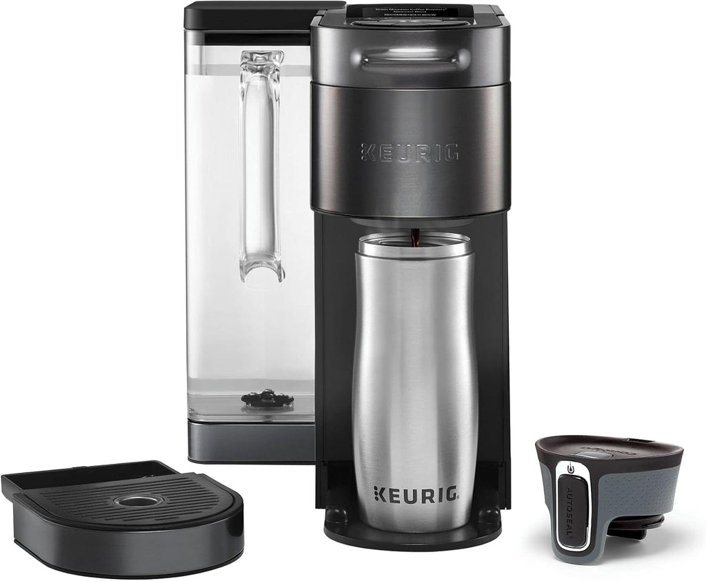 Keurig K-Supreme Plus SMART Coffee Maker, Single Serve K-Cup Pod Coffee Brewer, BREWID and MultiStream Technology, 78 Oz, Black