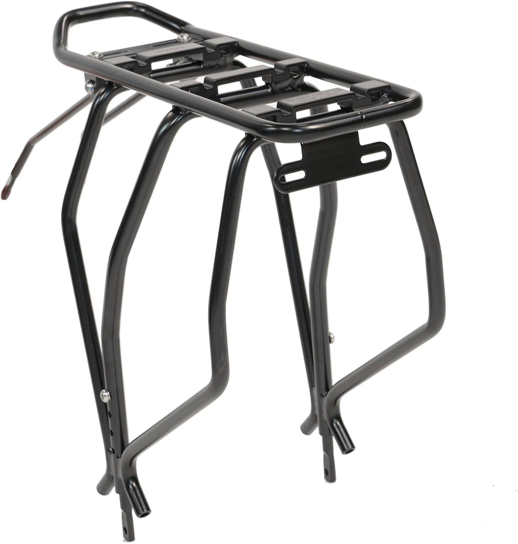 Burley Dash RM | Rack-Mounted Child Bike Seat with Padded Seating, Adjustable Fit & Footrests, Secure 5-Point Harness