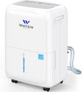 Energy Star Certified 52 Pint Dehumidifier for Home and Basement, Portable Dehumidifier with Drain Hose and 1.59 Gal Water Tank, Quiet Dehumidifiers for Bedroom, Living Room, Garage.