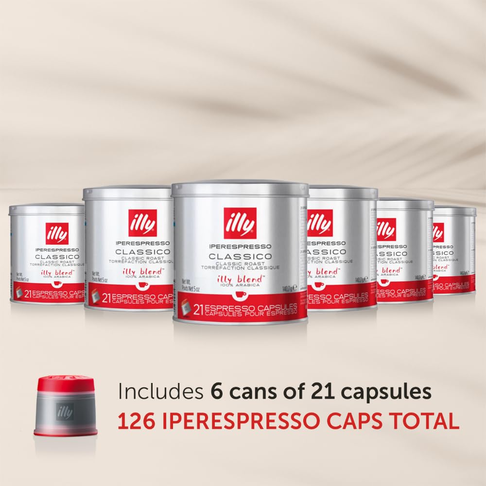 Illy iperEspresso capsules - 21 Count Capsules per Can - Parent