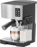 Espresso Machine 20 Bar - Espresso & Coffee Maker with Automatic Milk Frother, Cappuccino Machine, Latte Maker for Home, office, 1250W