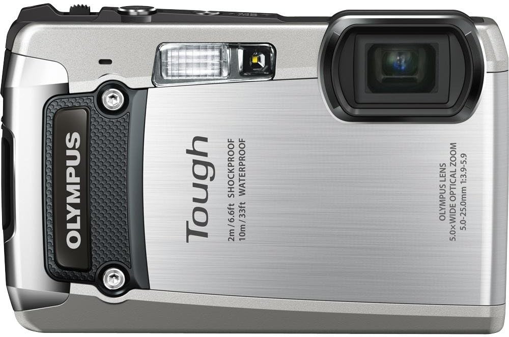 Olympus Digital Camera TG-820 Silver (Old Model)