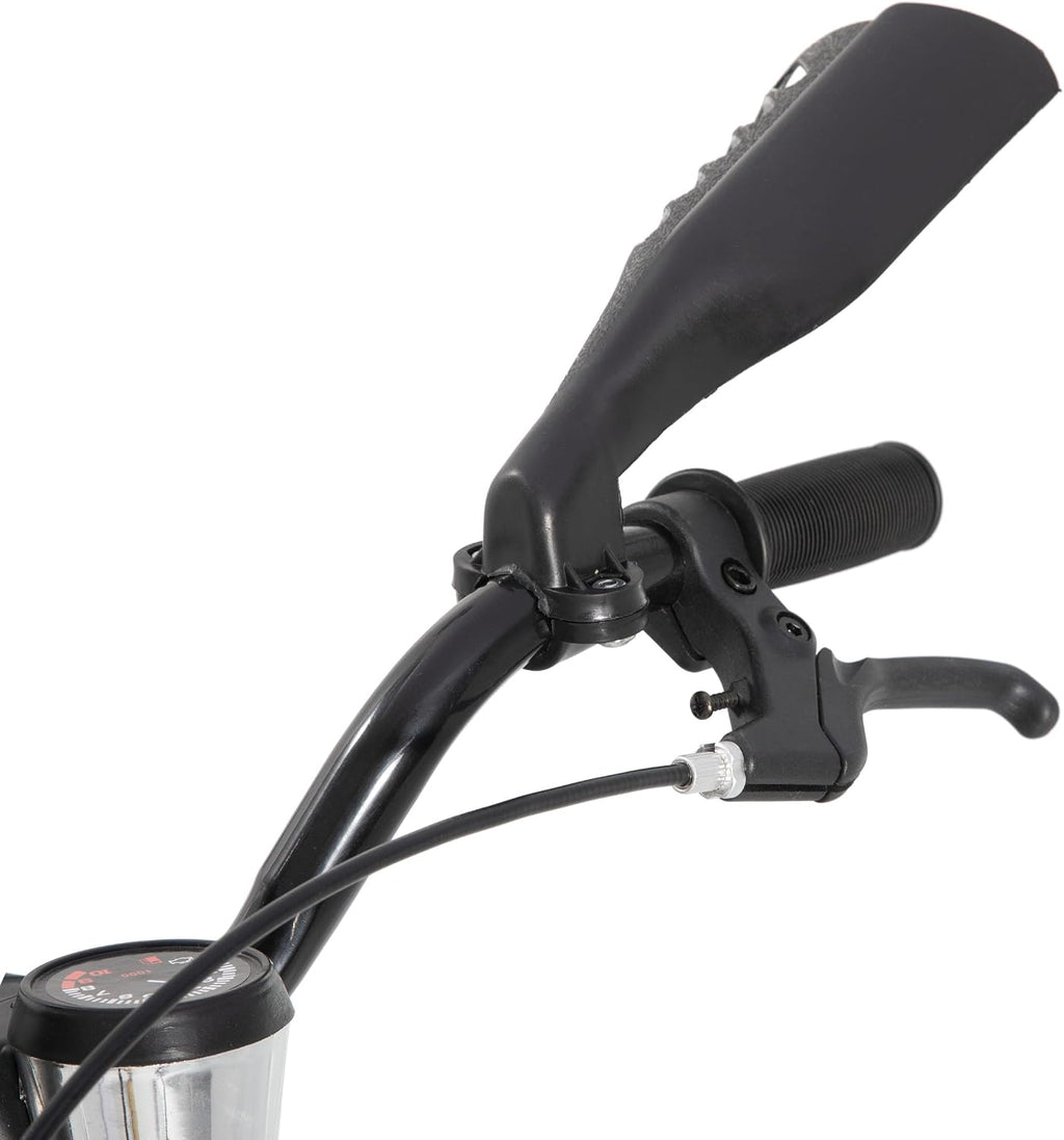KEANO Motocross Style Kids Bike for Boys Girls Ages 3-7 Years, 12 & 16 Inch Bikes with Training Wheels and Number Plate, Children Bicycles Black