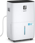 Yaufey 6000 Sq. Ft. Energy Star Certified Dehumidifier, Max 120 Pints Dehumidifier for Basement with Drain Hose, Smart Compressor with Intelligent Humidity Control, Dehumidifiers for Home Bedroom