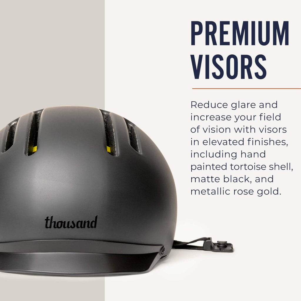 Thousand Chapter MIPS Adult Bike Helmet - LED Tail Light, Cycling & Bicycle Safety Certified, Lightweight & Low Profile, Men & Women, Lockable PopLock