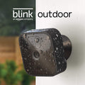 Like-New Blink Outdoor (3rd Gen) - wireless, weather-resistant HD security camera, two-year battery life, motion detection, set up in minutes – 2 camera system