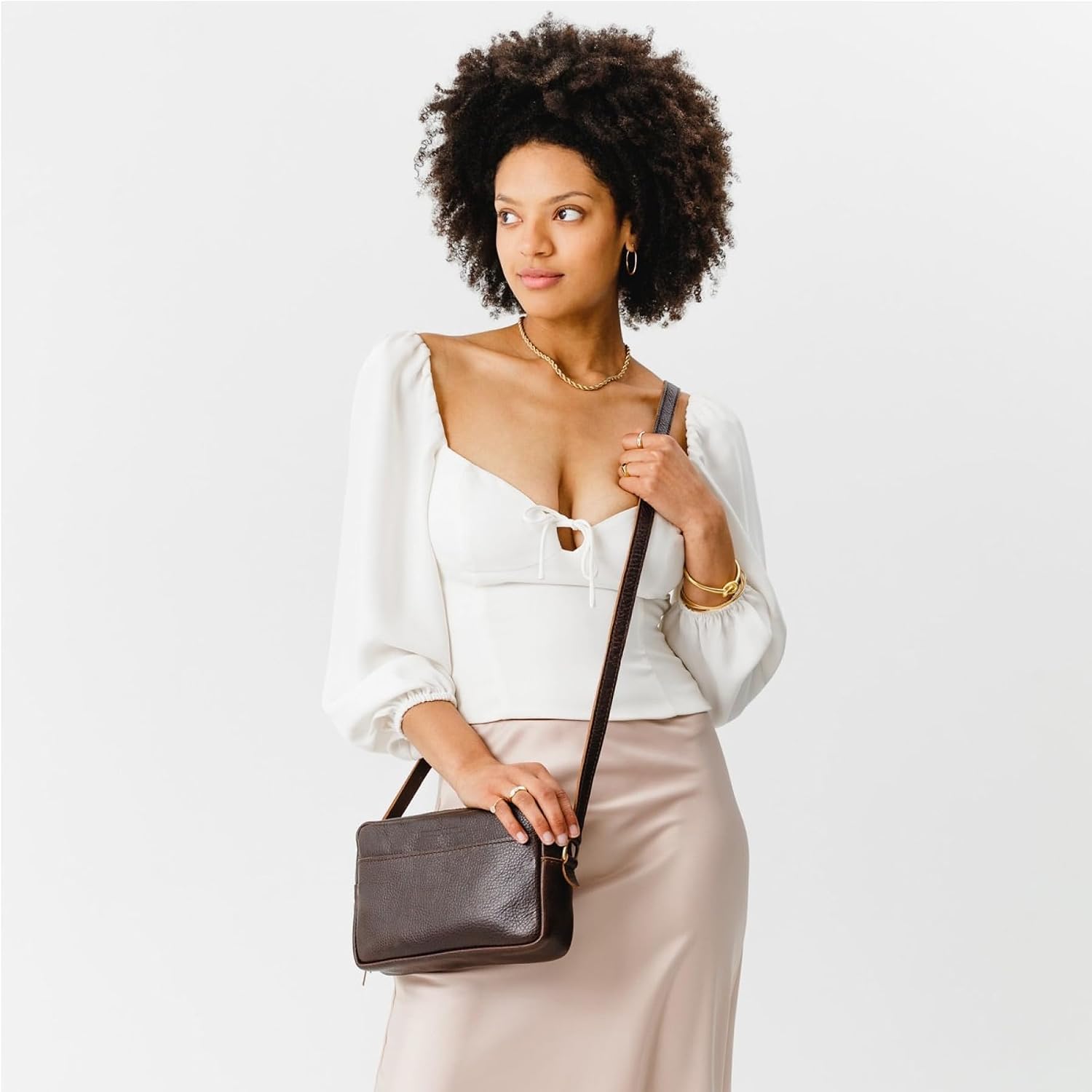 Portland Leather Goods Large Camera Bag Purse for Women – Handmade from the Finest Full-Grain Hides