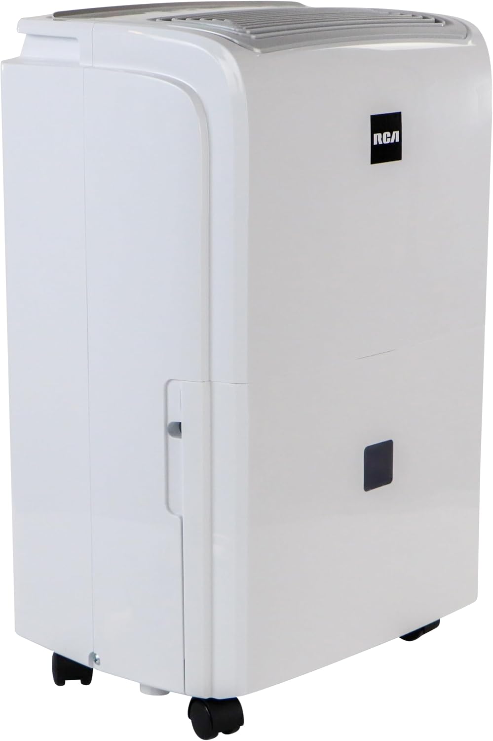 RCA 20-Pint Portable Dehumidifier with Auto-Shutoff & Timer, Home Dehumidifier and Moisture Absorber For Basement, Garage, Living Room in White