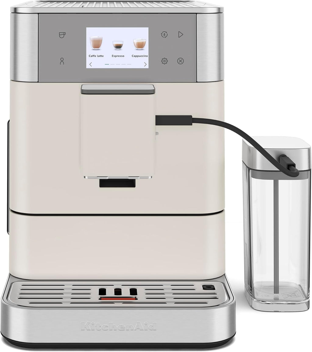 KitchenAid Fully Automatic Espresso Machine KF7, KES8557, Porcelain White