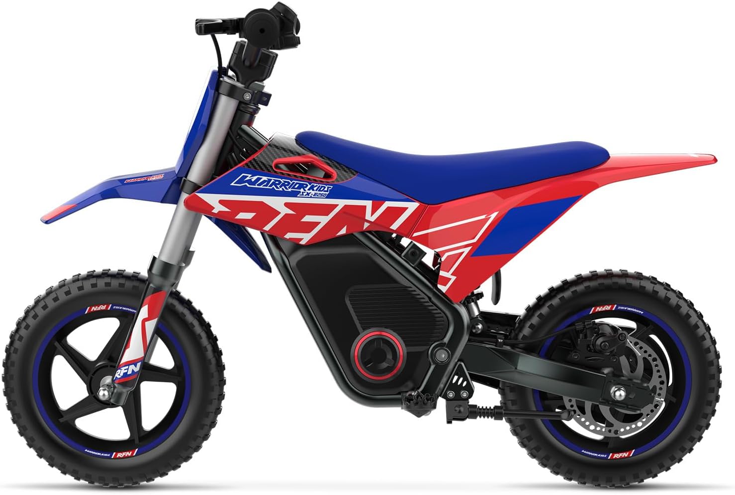 RFN E250 36V Kids Electric Dirt Bike, Electric Motorcycle with 400W Motor | 15.5 mph Max Speed,11.2-Mile Range & 3 Speeds for Ages 3-6
