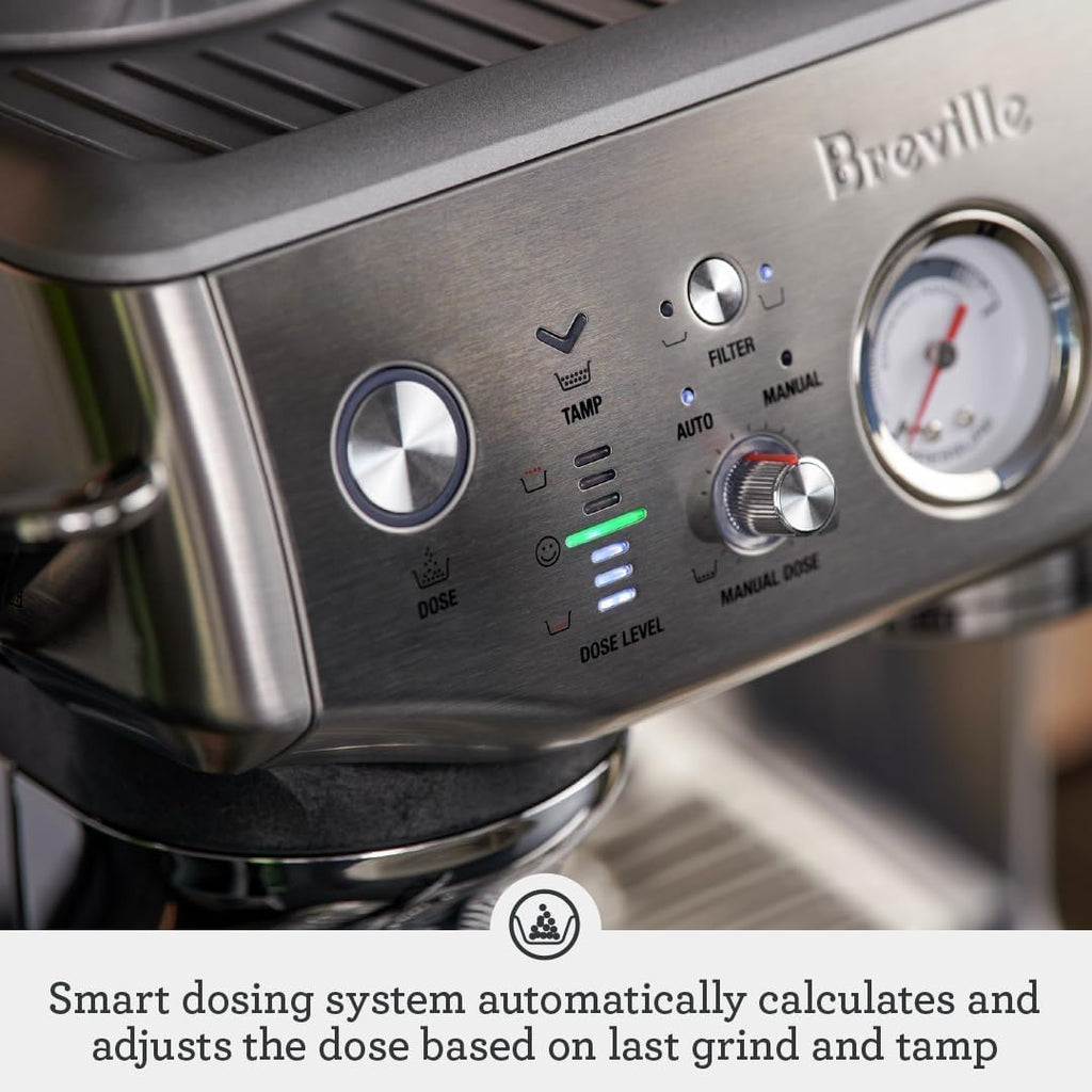 Breville Barista Express Impress BES876BST, Black Stainless Steel