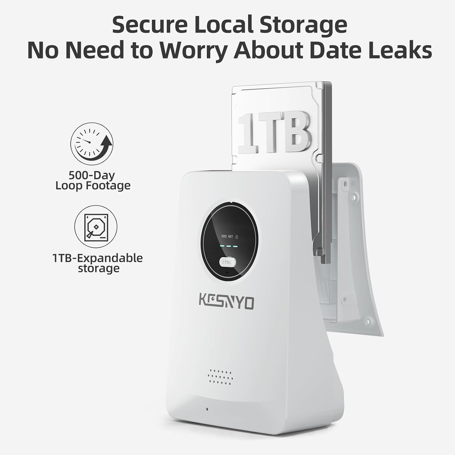 Solar Security Cameras Wireless Outdoor, 4MP Solar Powered, 6 Cam kit, Color Night Vision, 360° PTZ, 1TB HDD Local Recording, No Monthly Fees