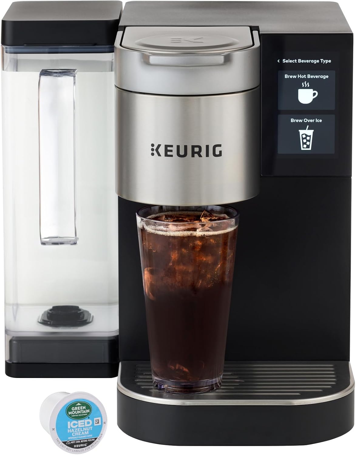 Keurig K-2550 Medium Business Single Serve Coffee Maker, 110 oz Water Reservoir, Silver/Black