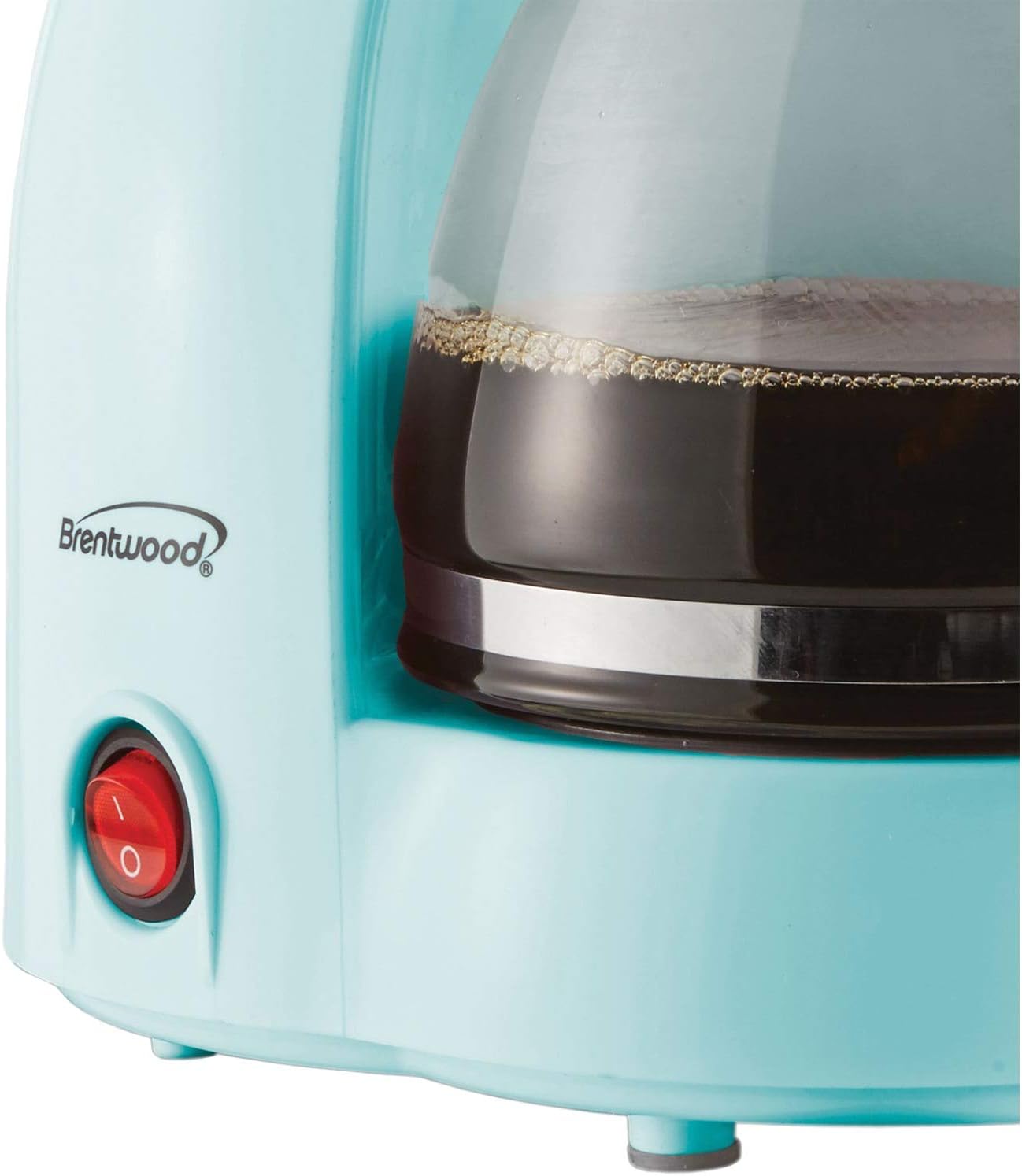 Brentwood TS-213BL 4 Cup Coffee Maker, Blue (Pack of 4)