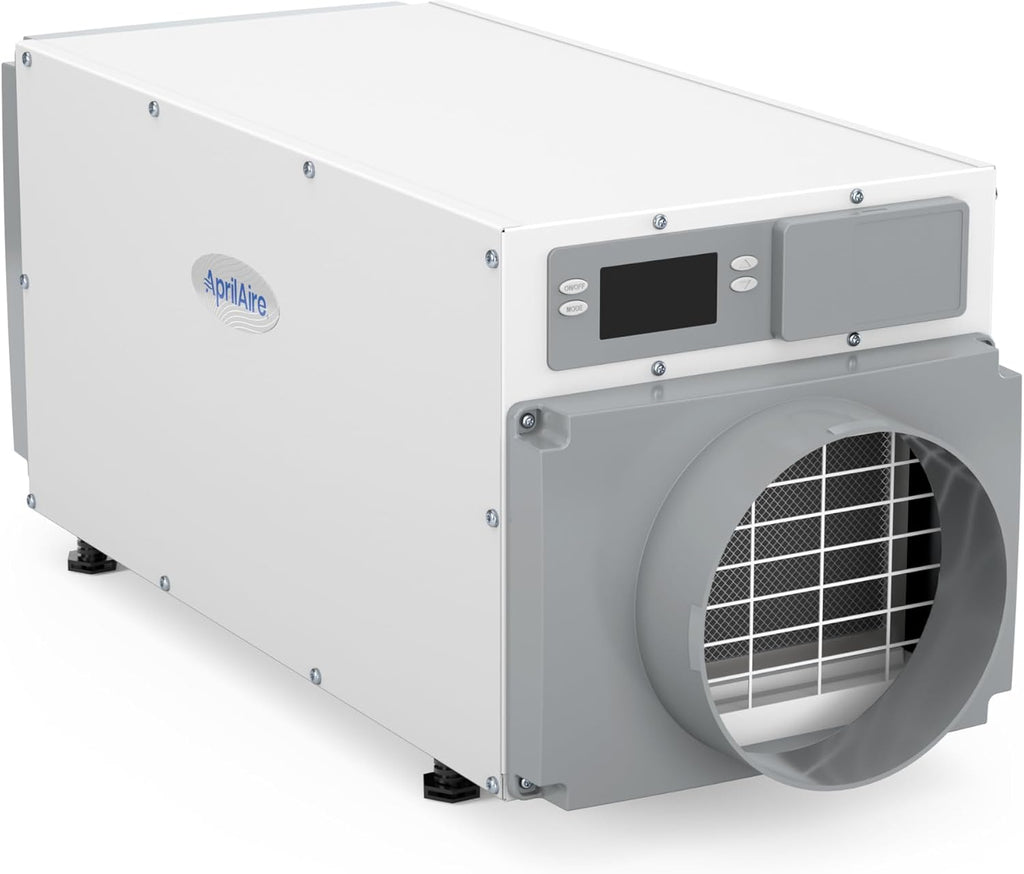 AprilAire E070 Pro 70-Pint Crawl Space Dehumidifier + Model 76 Wall Mount Control, Whole-House Dehumidifier for Basement, Crawlspace, or Whole Home up to 2,200 sq. ft.