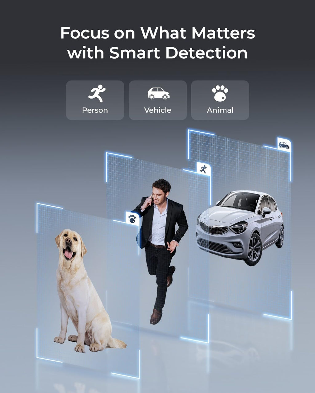 Reolink 5MP 8CH Home Security Camera System, 4pcs 5MP IK10 Vandalproof PoE Cams Wired Outdoor, 130° Ultra Wide Angle, Color Night Vision, Smart AI Detection, 2-Way Talk, 8CH NVR 2TB HDD, RLK8-500V4
