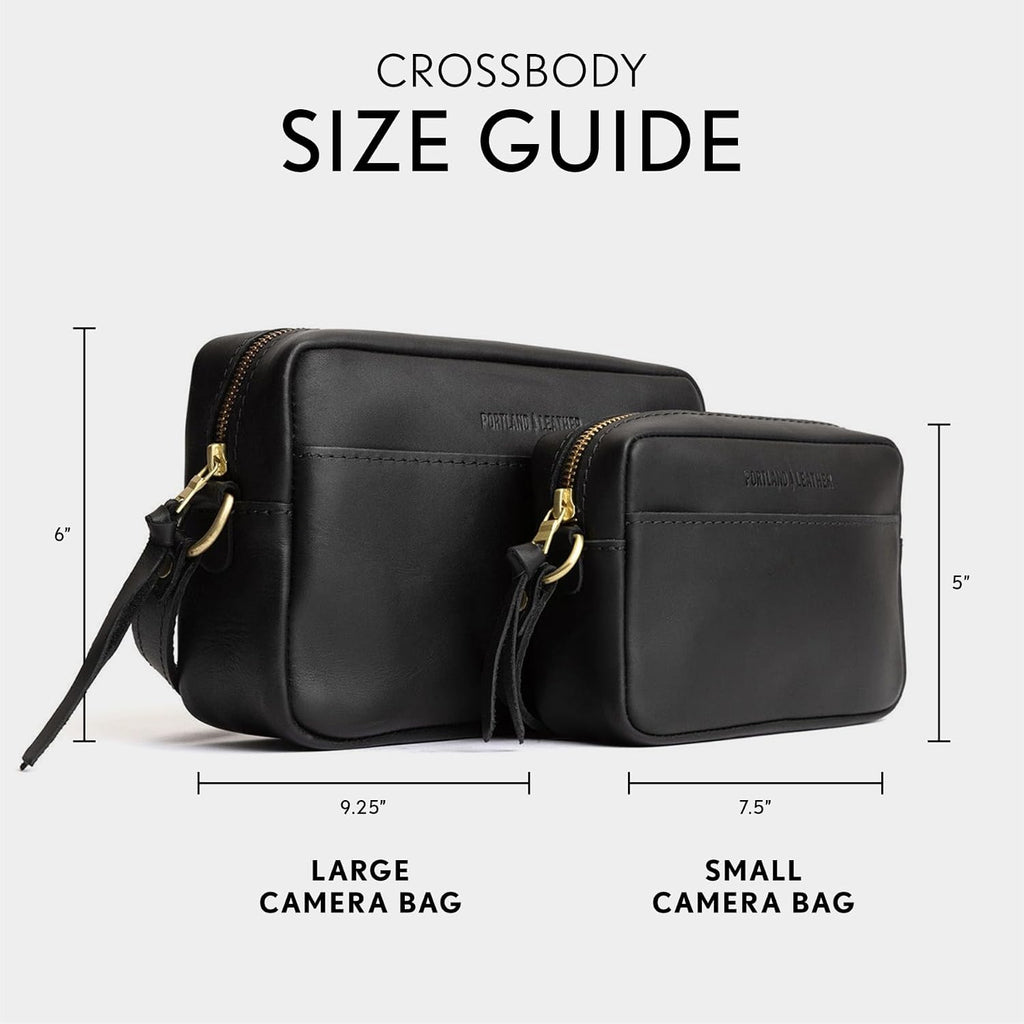 Portland Leather Goods Large Camera Bag Purse for Women – Handmade from the Finest Full-Grain Hides