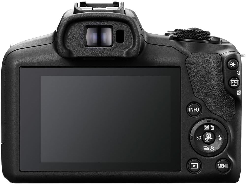 Canon EOS R100 Mirrorless Camera Kit – APS-C RF Camera with 18-45mm & 55-210mm Lenses, 24MP Sensor, 4K Video & Dual Pixel AF (6052C022) + Shoulder Bag + 64GB Memory Card