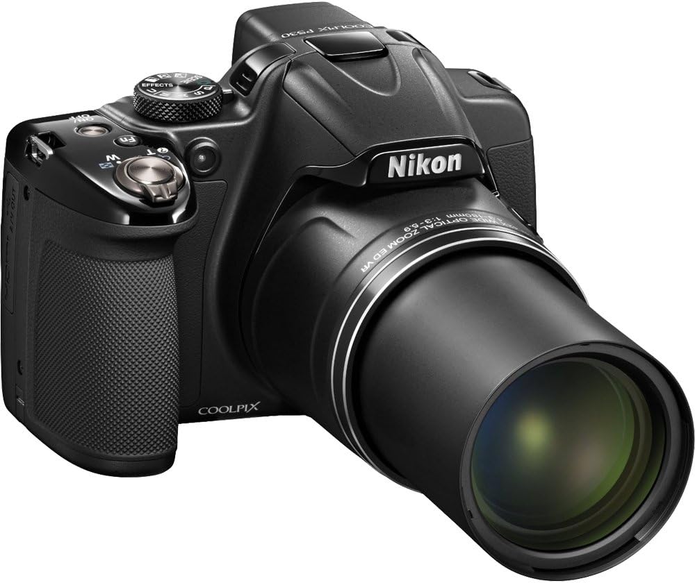 Nikon Coolpix P530 Digital Camera (Black) (Renewed)
