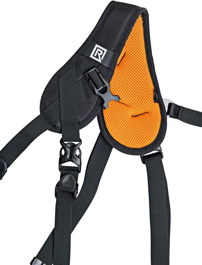BLACKRAPID Hybrid X Ultra Comfort, Camera Strap for 1 or 2 DSLR, SLR and Mirrorless Cameras