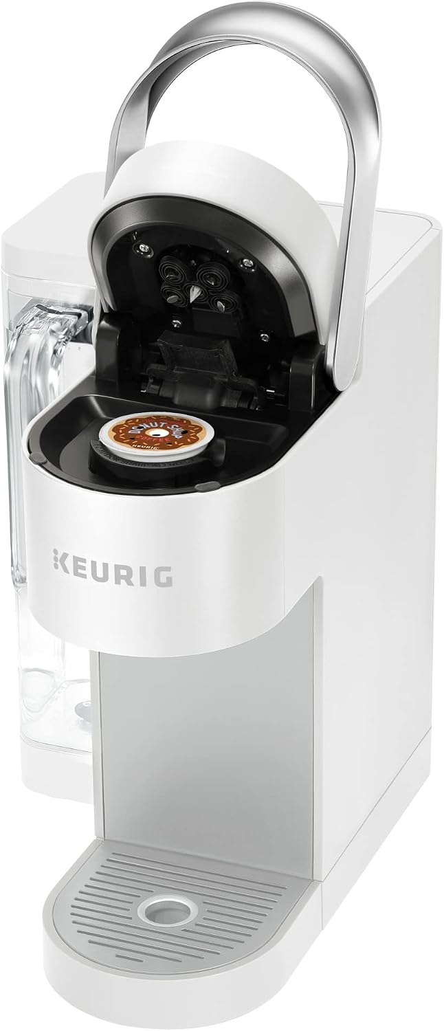 Keurig K-Supreme SMART Single Serve Coffee Maker With WiFi Compatibility, 4 Brew Sizes, And 66oz Removable Reservoir, Compatible with Alexa, White