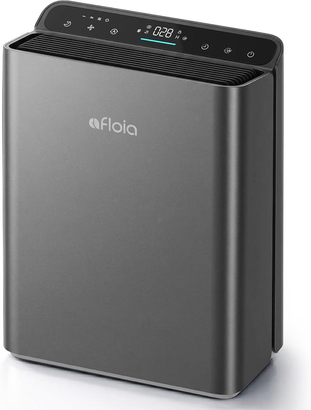Afloia Air Purifiers for Bedroom - Air Purifiers for Home Large Room Up to 2000Ft², 3-Stage Filter with Laser Air Quality Sensor for Pets Hair Dander Pollen Allergies Dust Mold Odor Smoke, Grey