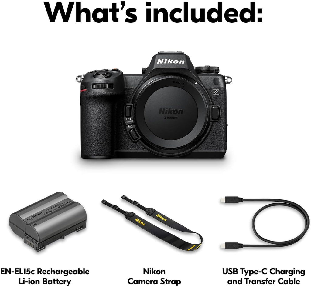 Nikon Z6 III | Full-Frame mirrorless Stills/Video Camera with 6K/60p Internal RAW Recording | USA Model, Black