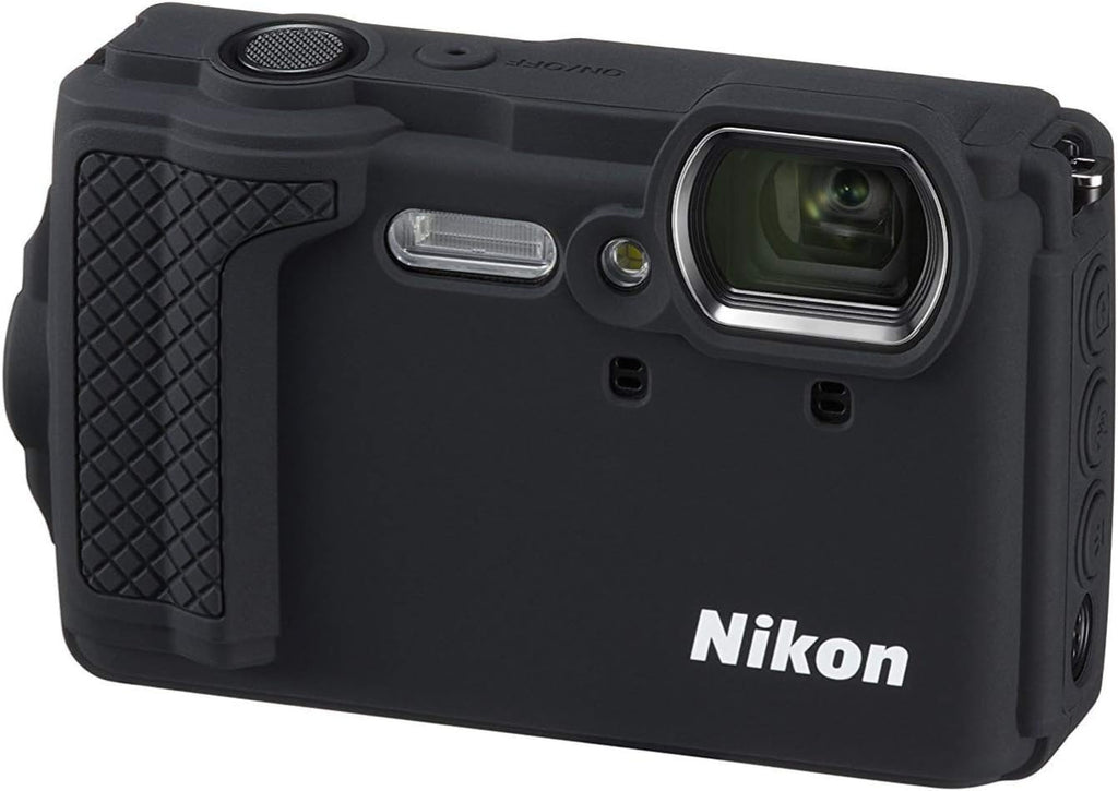 Nikon W300 Waterproof Underwater Digital Camera with TFT LCD, 3', Black (26523)