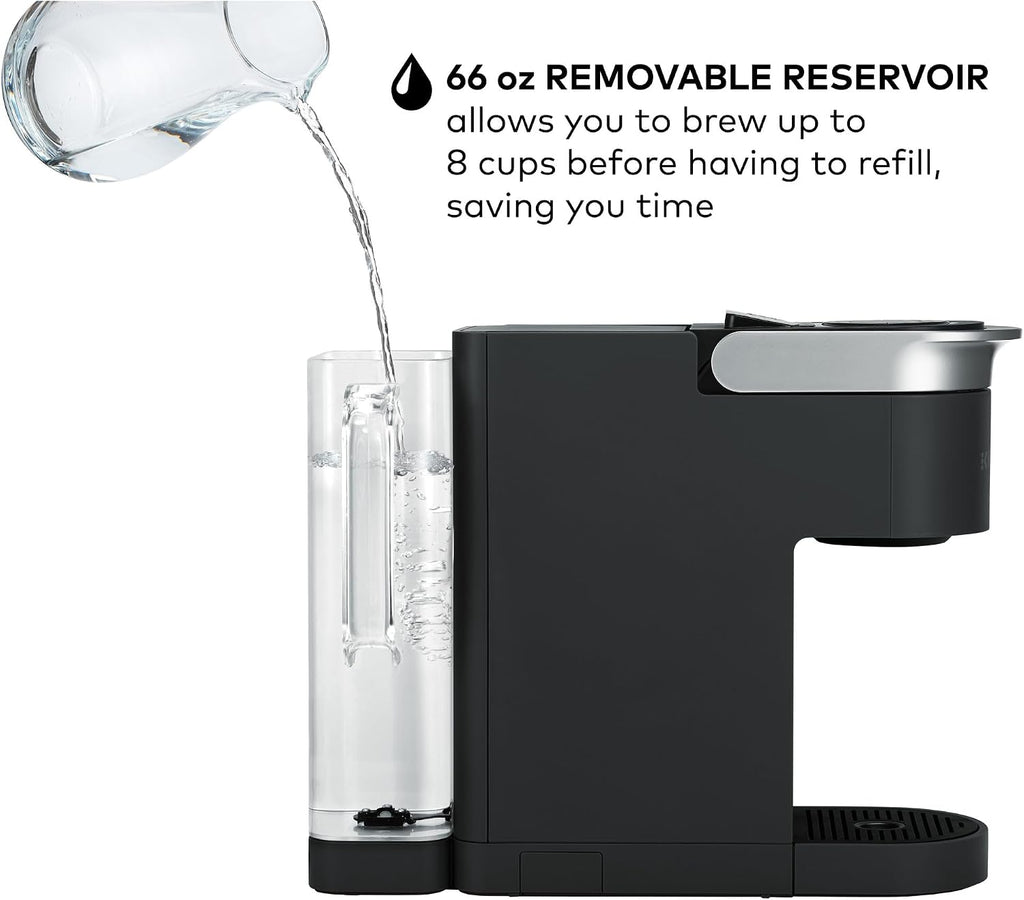 Keurig K-Supreme SMART Coffee Maker, MultiStream Technology, Brews 6-12oz Cup Sizes, Black