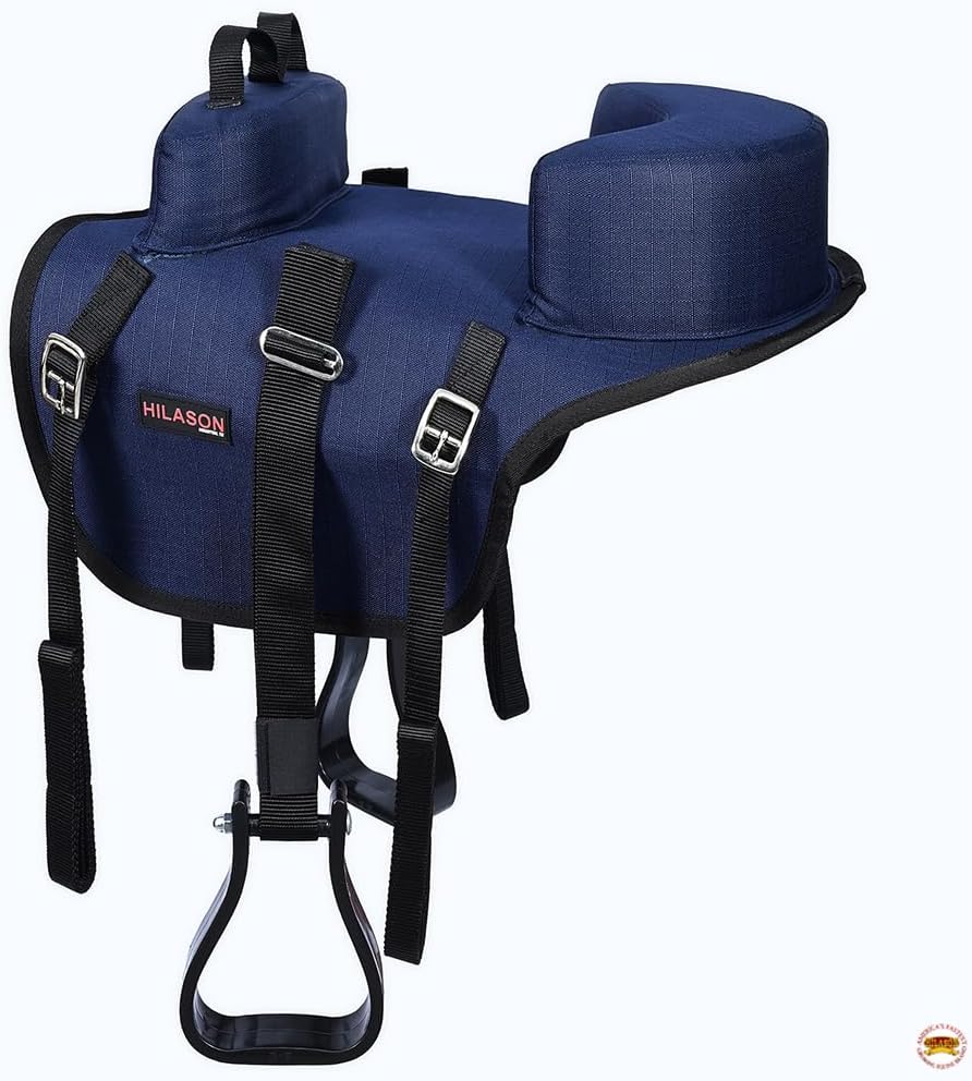 HILASON Western Horse Saddle Buddy Seat for Kids | Compatible with Horses Children Junior Equestrian