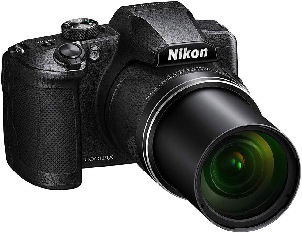 Nikon 26528B COOLPIX B600 16MP 60x Optical Zoom Digital Camera w/Built-in Wi-Fi - Black - (Renewed)