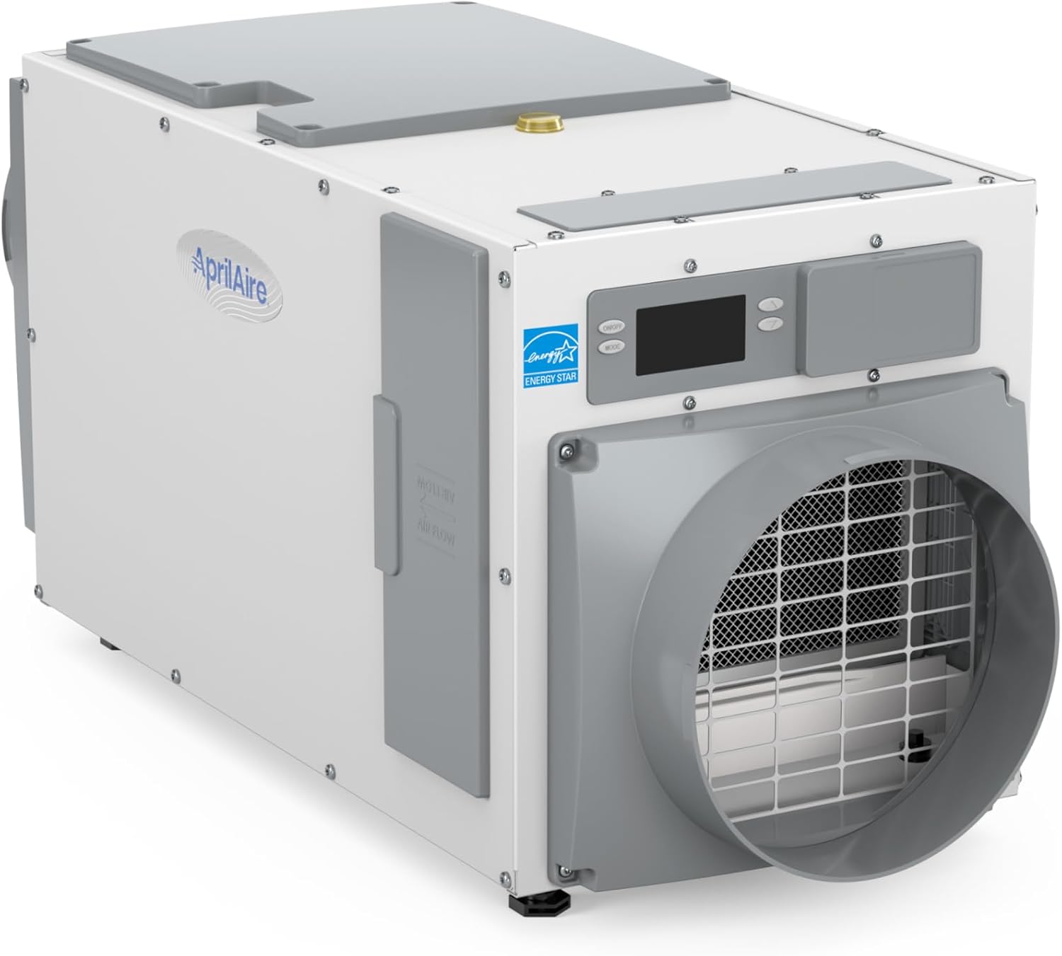 AprilAire E080 Pro 80-Pint Whole-House Dehumidifier, Energy Star Certified, Commercial-Grade for Basement, Crawlspace or Whole House up to 4,400 sq. ft.