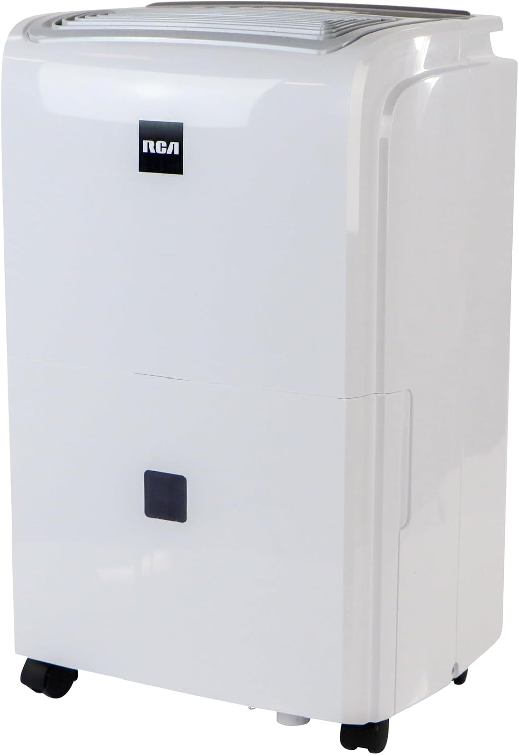 RCA 20-Pint Portable Dehumidifier with Auto-Shutoff & Timer, Home Dehumidifier and Moisture Absorber For Basement, Garage, Living Room in White