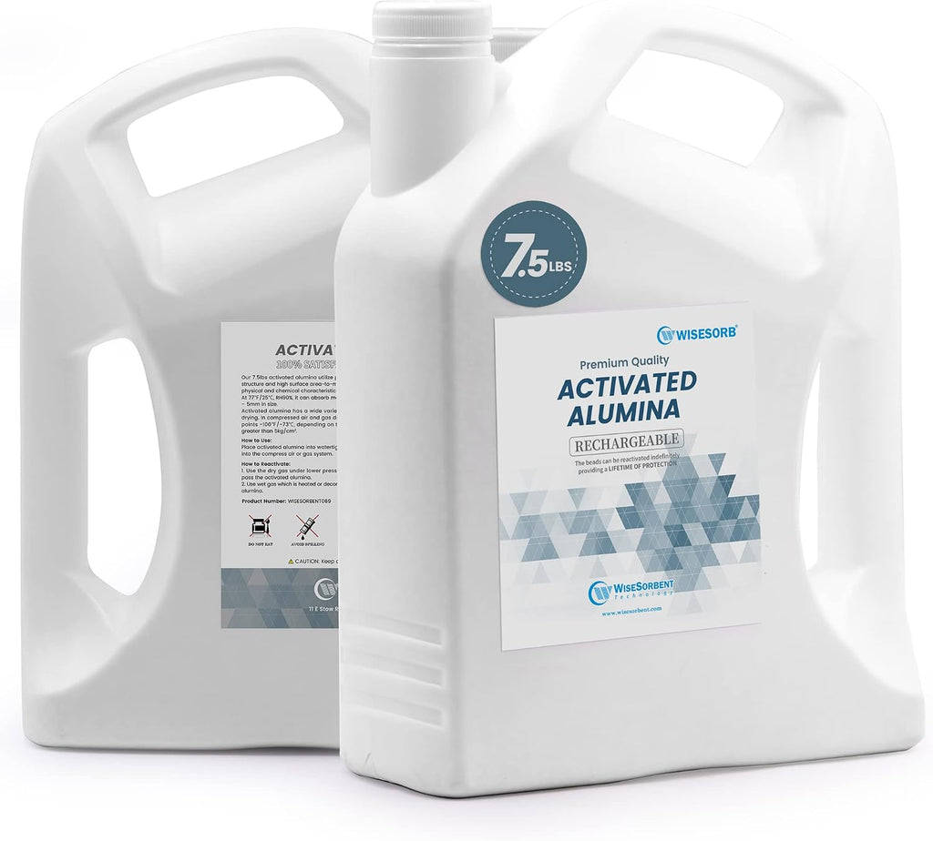 Wisesorb 22.5 LBS Activated Alumina, Alumina Desiccant Great for Filament Drying, Reusable Dessicant Dehumidifiers Desiccant Moisture Absorber Prevent Wet Filament