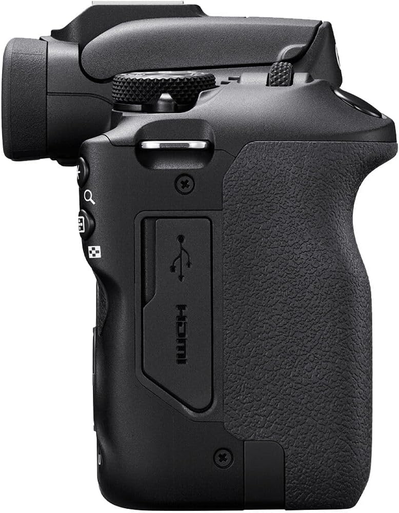 Canon EOS R100 Mirrorless Camera Kit – APS-C RF Camera with 18-45mm & 55-210mm Lenses, 24MP Sensor, 4K Video & Dual Pixel AF (6052C022) + Shoulder Bag + 64GB Memory Card