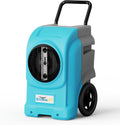 ALORAIR LGR Commercial Dehumidifier with Pump & Drain Hose, Portable Industrial Dehumidifiers with Wheels for Water Damage Restore, Basement, Garage, 5 Years Warranty