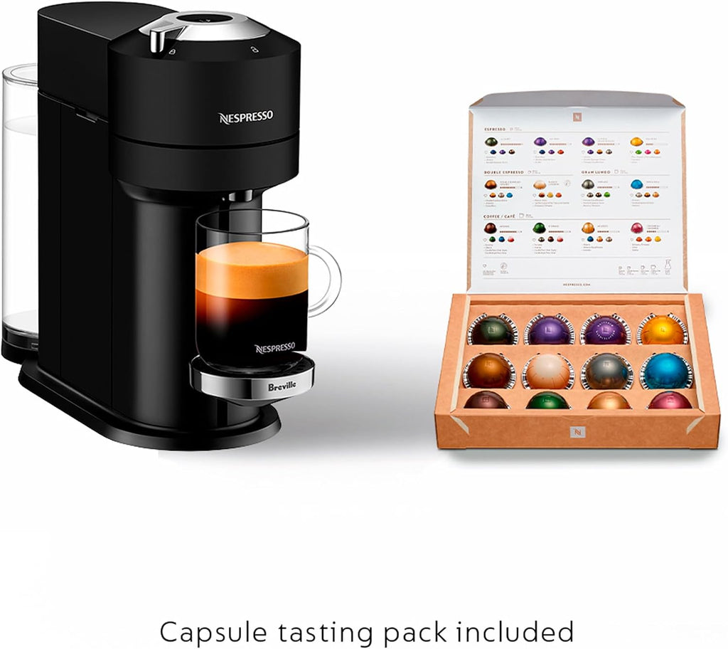 Nespresso Vertuo Next Deluxe Coffee and Espresso Maker by Breville with Aeroccino Milk Frother