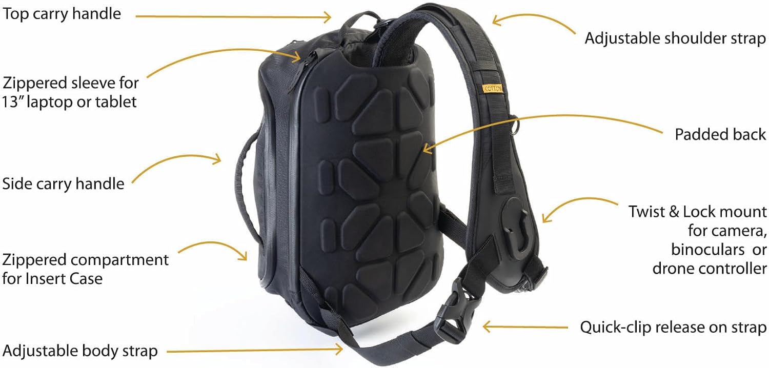 Cotton Carrier Twist & Lock Hyker Slingbag For Camera (923-HYKER-CAM)