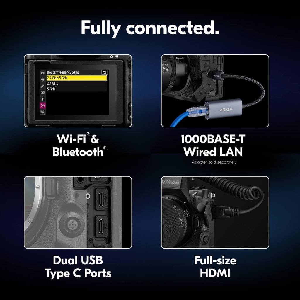 Nikon Z 8 | Professional full-frame mirrorless stills/video hybrid camera | Nikon USA Model