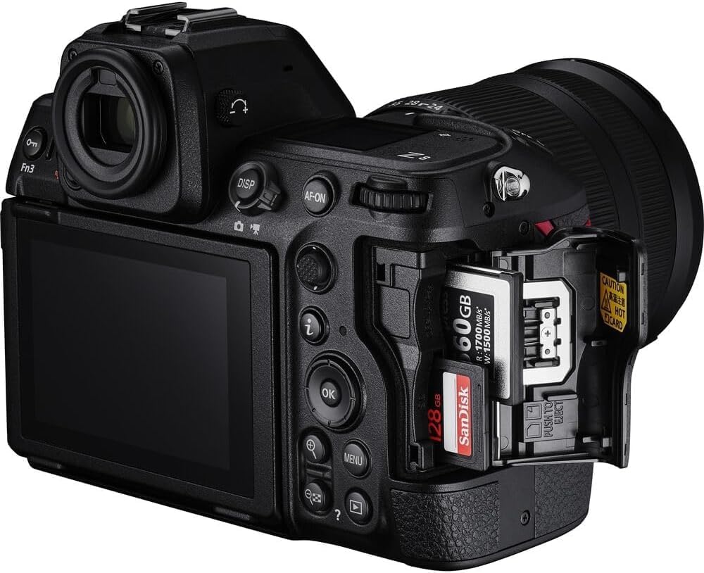 Nikon Z 8 with Zoom Lens | Professional full-frame mirrorless hybrid stills/video hybrid camera with 24-120mm f/4 lens | Nikon USA Model