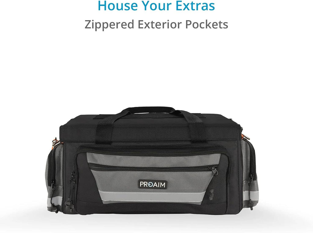 PROAIM Cine Cube Video Camera Production Bag for Photographers & Videographers. for Professional Camera Crews, Assistants, and Grips. (P-CBCC-02)