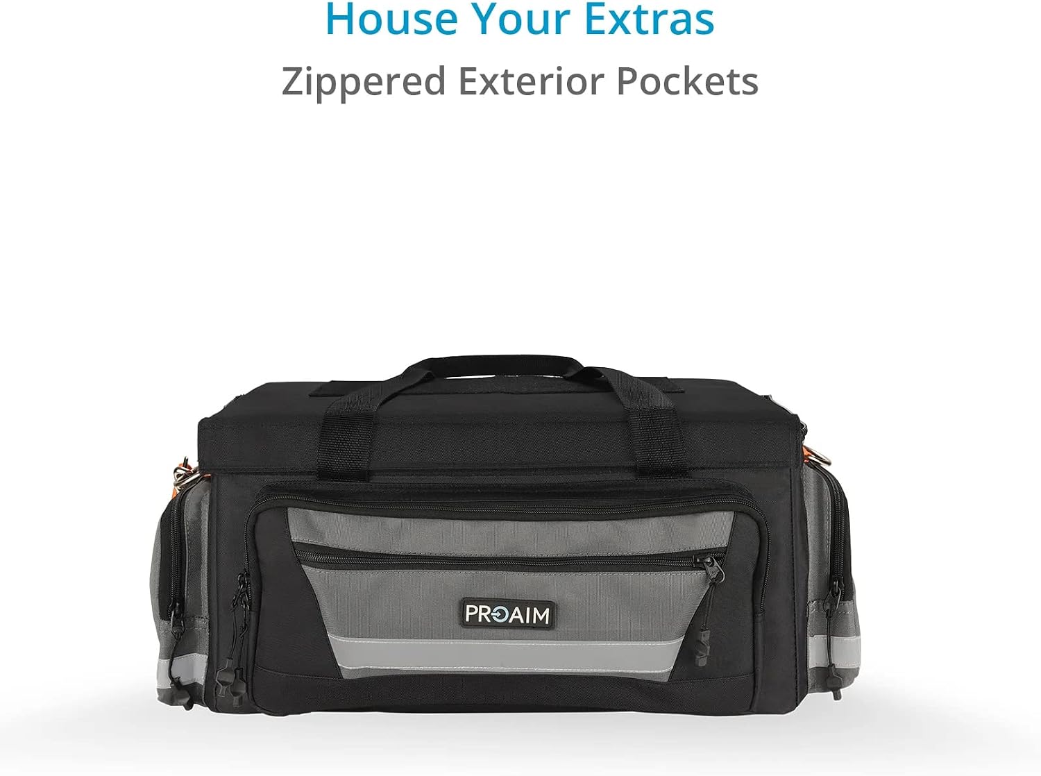 PROAIM Cine Cube Video Camera Production Bag for Photographers & Videographers. for Professional Camera Crews, Assistants, and Grips. (P-CBCC-02)