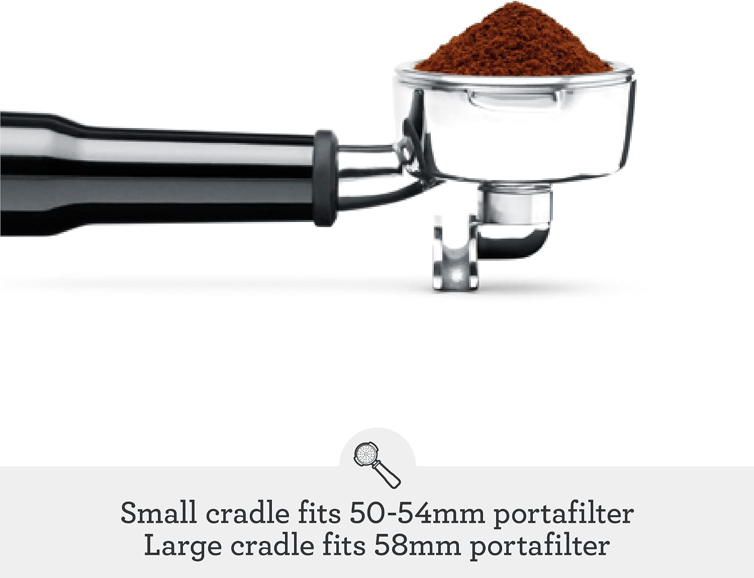 Breville Smart Grinder Pro Coffee Bean Grinder, BCG820BKSXL, Black Sesame